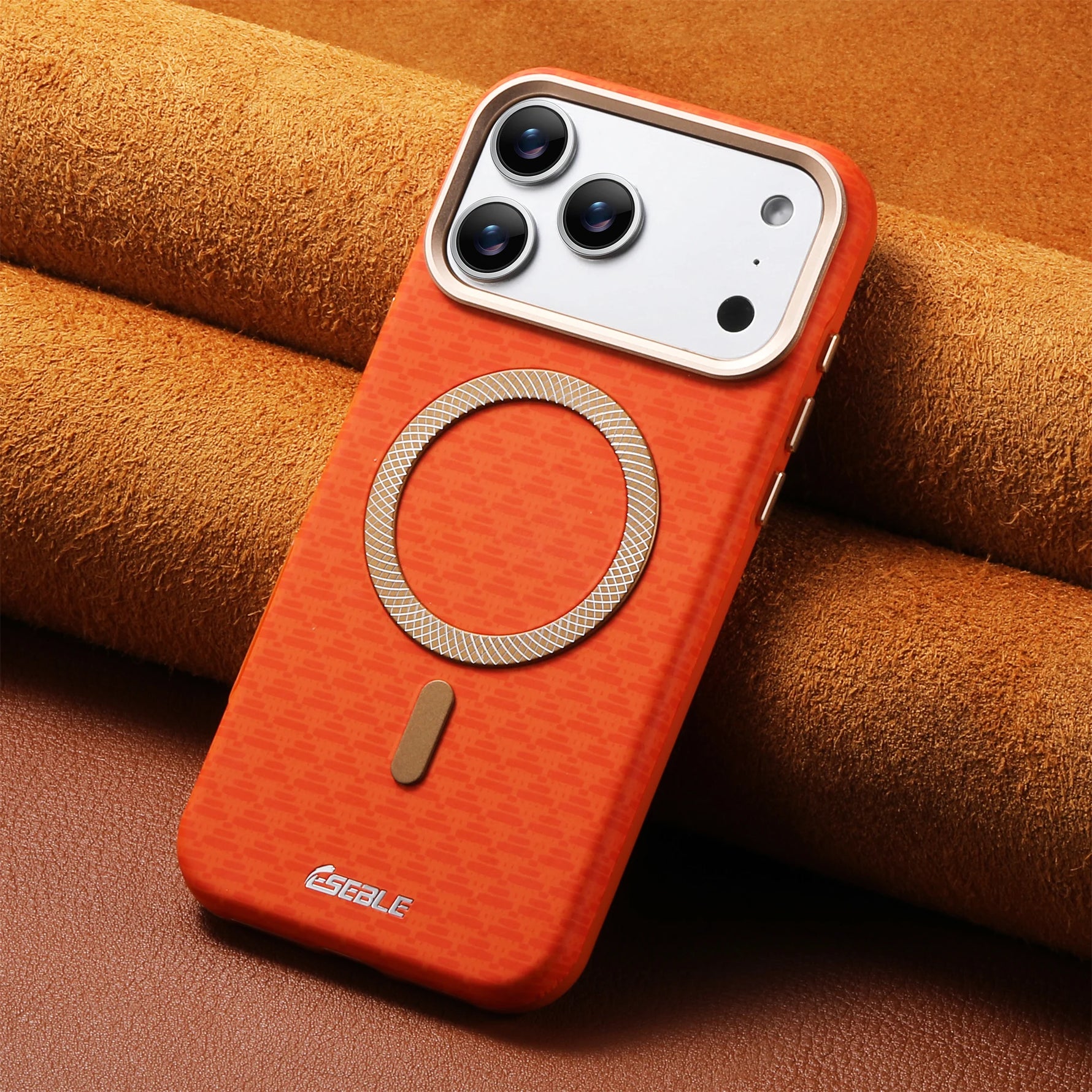 Shockproof Business Leather MagSafe Case for iPhone 15 Series