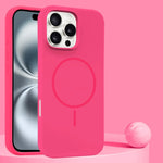 Soft Liquid Silicone MagSafe-Compatible Case for iPhone 16 Series