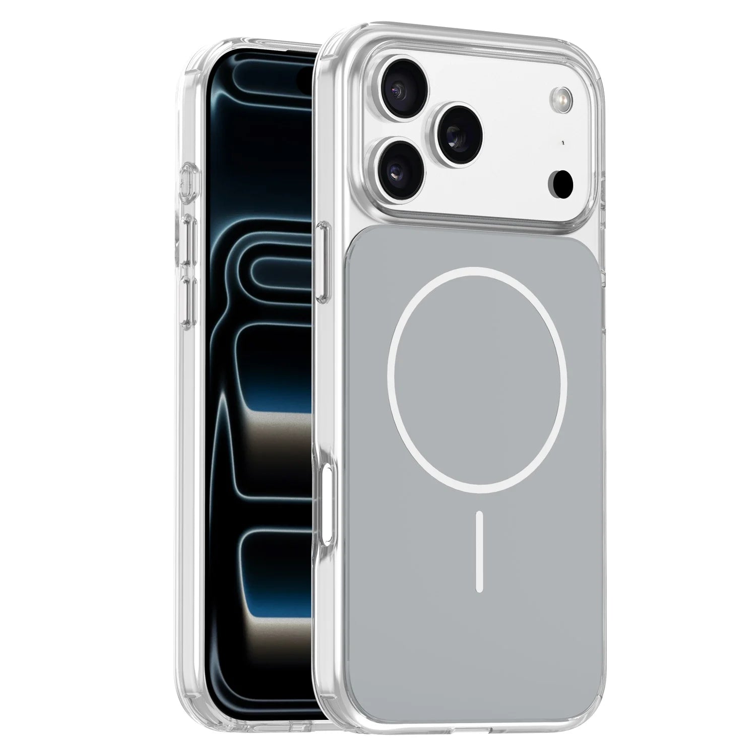 Slim Transparent MagSafe Case for iPhone 17 Series