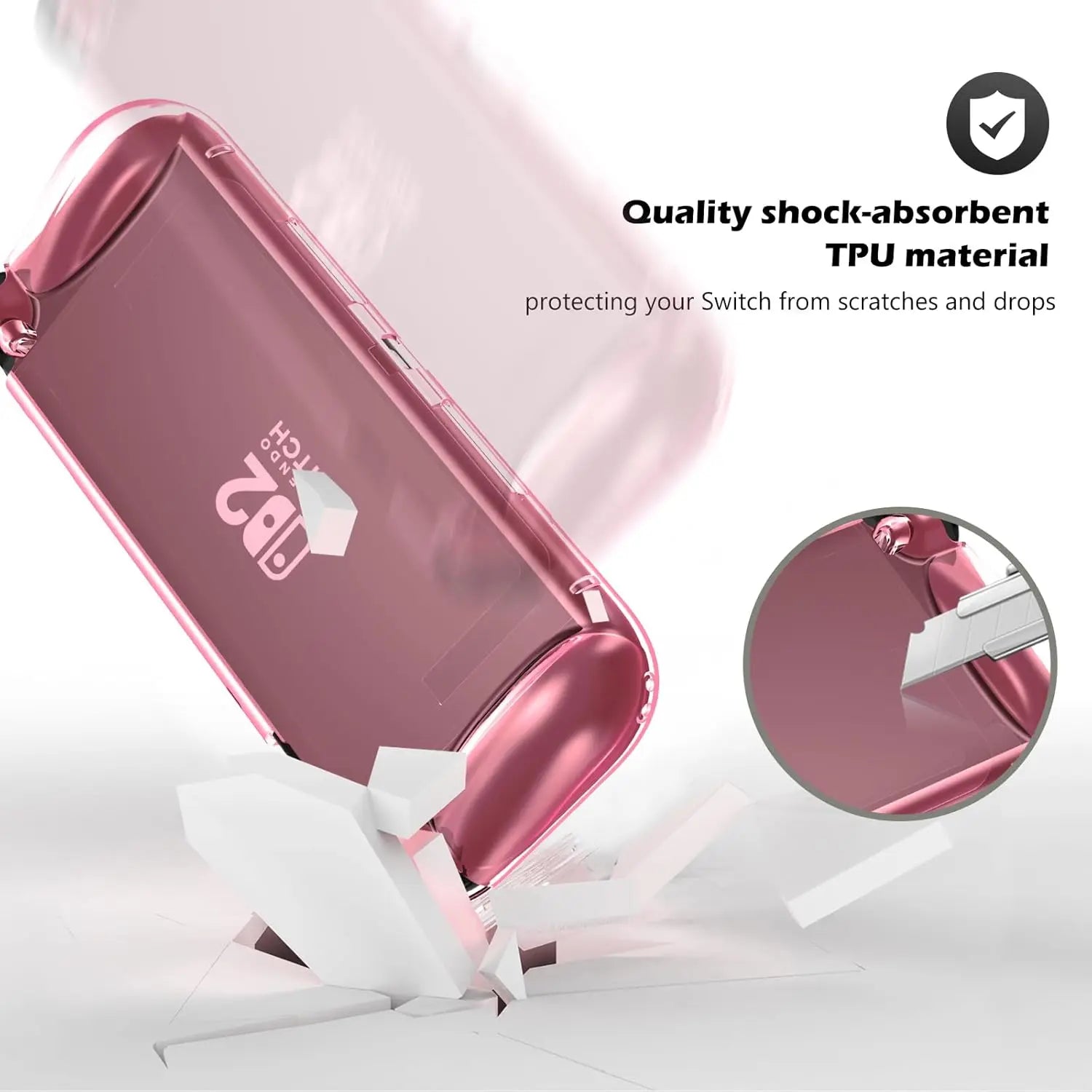 Nintendo Switch 2 TPU Protective Case with Ergonomic Grip