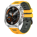 Two-Tone Perforated Silicone Sport Strap for Samsung Galaxy Watch 9