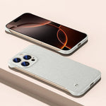 Sandstone Frameless Slim Matte Hard PC Case for iPhone 16 Series
