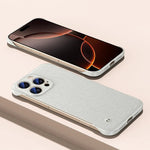 Sandstone Frameless Slim Matte Hard PC Case for iPhone 15 Series