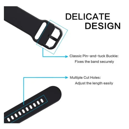 Breathable Silicone Watch Band for OPPO Watch X2