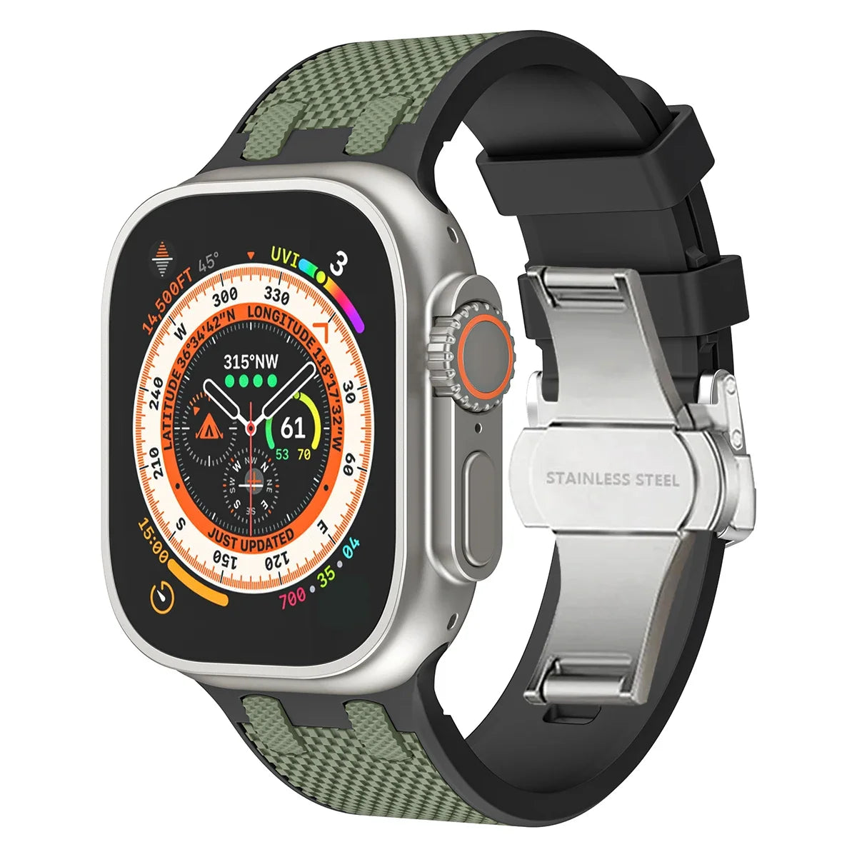 Premium Soft Silicone Watch Band for Apple Watch