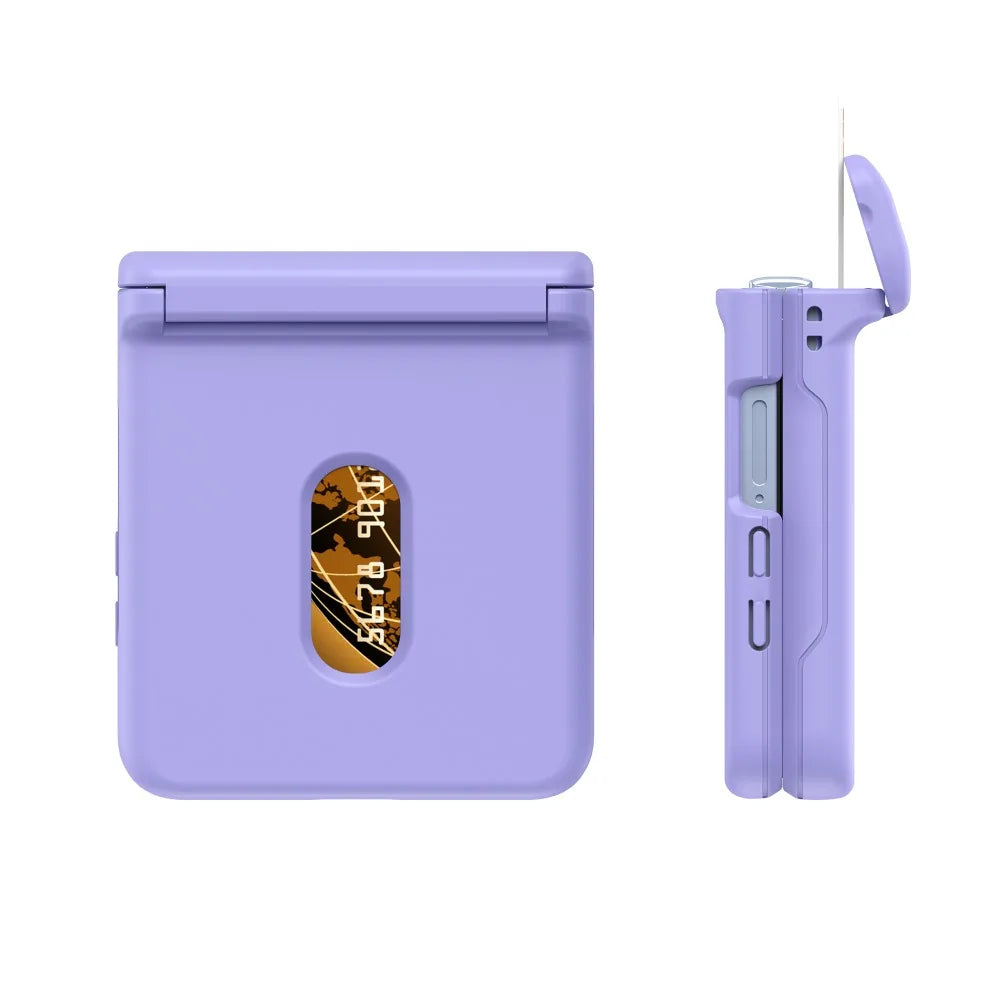 Premium Hinge Protection Wallet Case for Samsung Galaxy Z Flip 8
