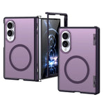 Transparent Shockproof Hinge Protection Case with Automatic Rebound for Samsung Galaxy Z Fold 8