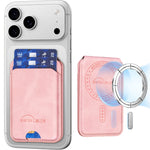 Magnetic Leather Stand Card Holder for iPhone