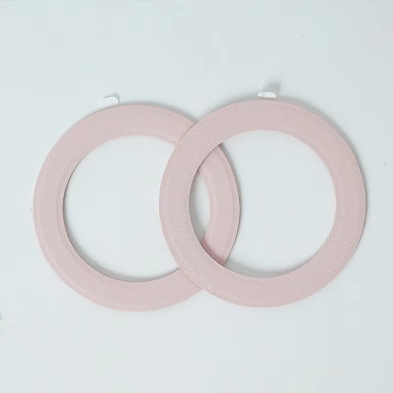 2PCS Universal PU Leather Adhesive Magnetic Plate