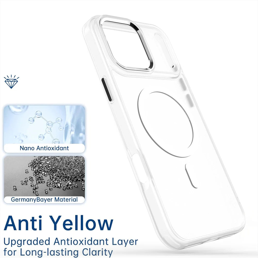 Protective Matte Finish Armor Case with MagSafe for iPhone 17 Series