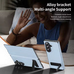 Samsung Galaxy Z Fold 6 Shockproof Leather Case with Magnetic Flip Cover