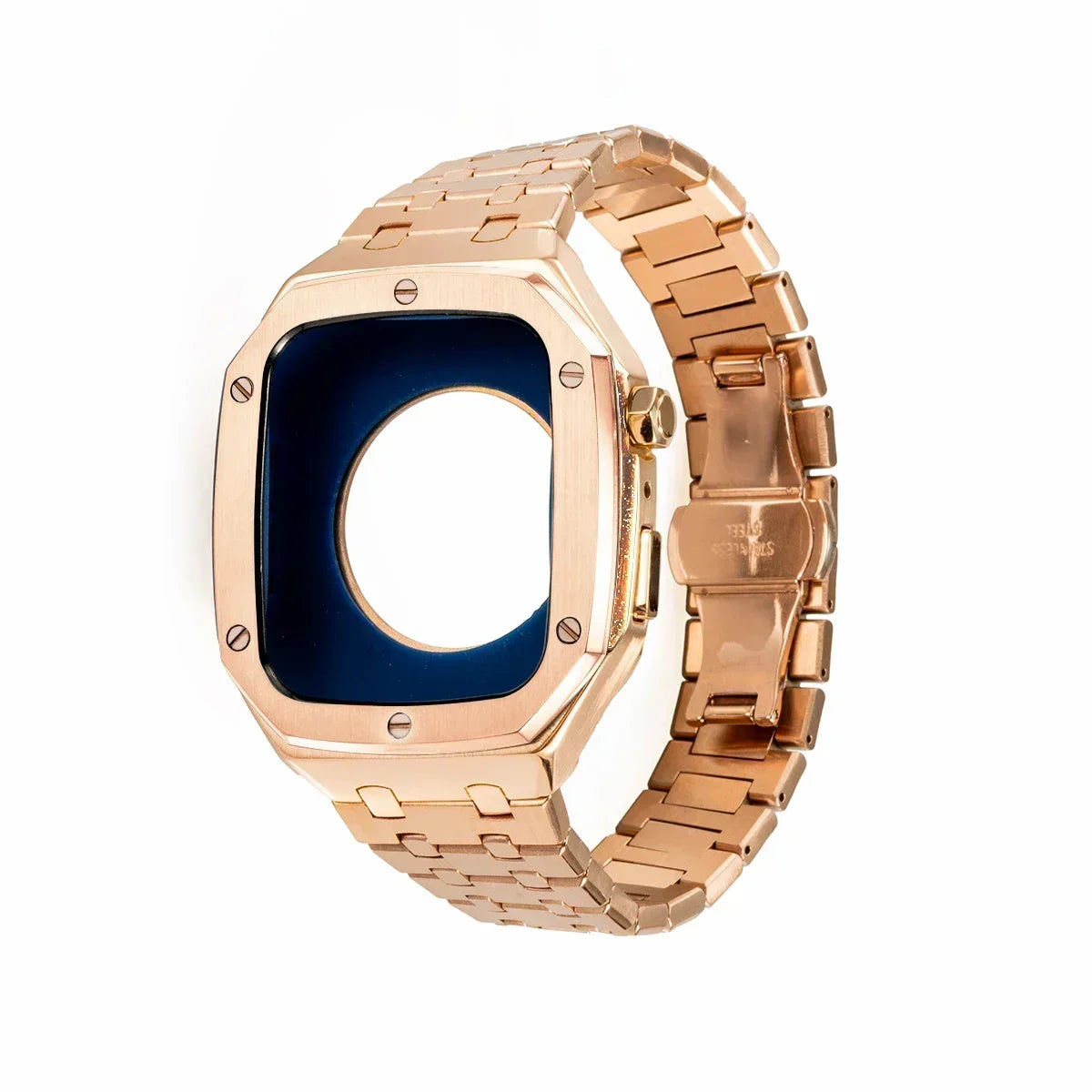 Luxury Metal Case and Strap Kit for Apple Watch