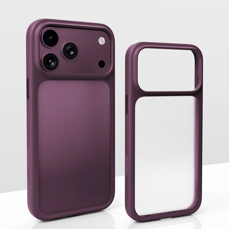 Translucent Frosted Shockproof Case for iPhone 18 Series
