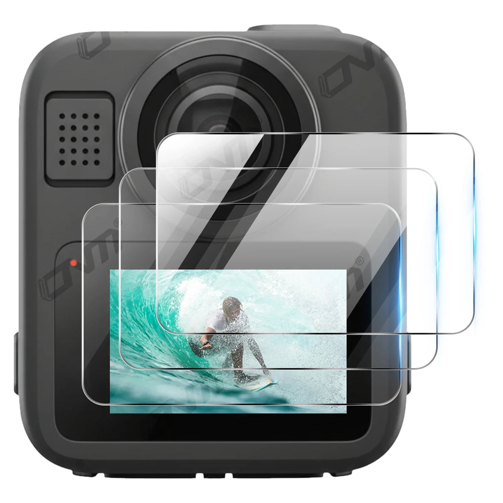 Premium Tempered Glass Screen Protector for GoPro MAX 2