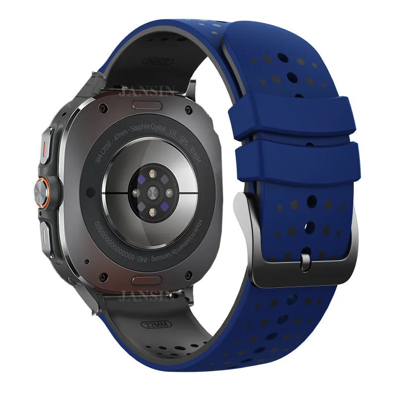 Silicone Sport Replacement Strap for Galaxy Watch Ultra (2025)