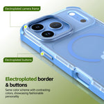 Translucent Matte MagSafe Case with Auto-Snap Attachment for iPhone 17 Series