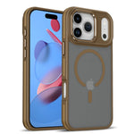 Colorful Border Shockproof MagSafe PC Case for iPhone 17 Series