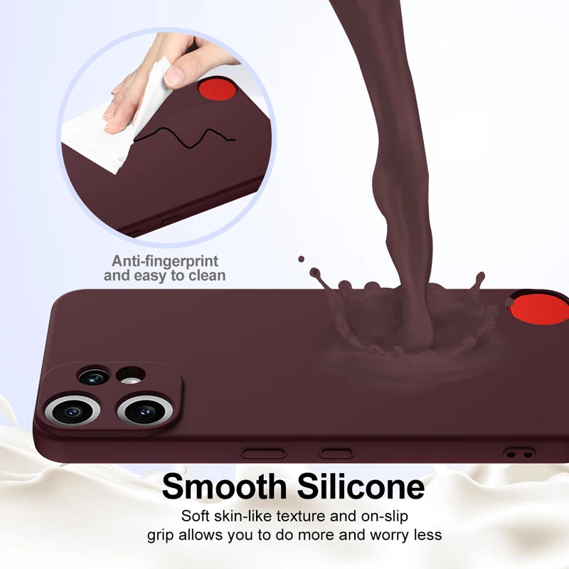 Soft Silicone Magnetic Case for Nothing CMF Phone 2 Pro