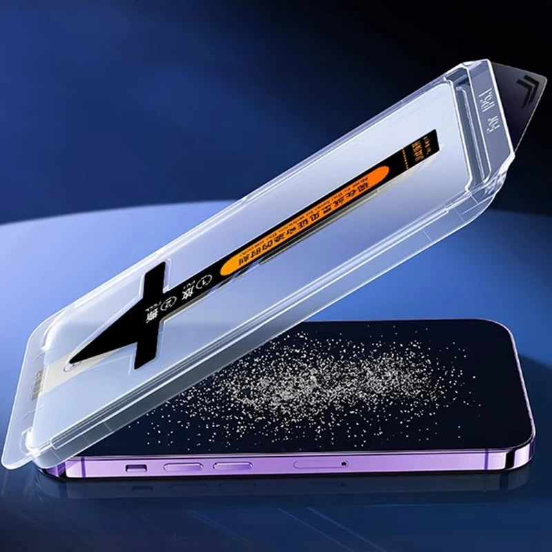 (2-Pack) Easy Install Dust-Free Clear Screen Protector for iPhone 17 Series