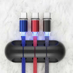 3-Slot Self-Adhesive Cable Organizer Clips