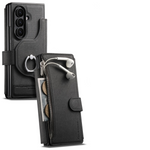 2-in-1 Magnetic Leather Wallet Case with Ring Holder for Samsung Galaxy Z Fold 6