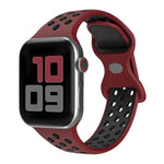 Breathable Sport Silicone Replacement Band for Apple Watch