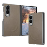 Luxury Magnetic Skin-Feel Leather Case for Samsung Galaxy Z Fold 8