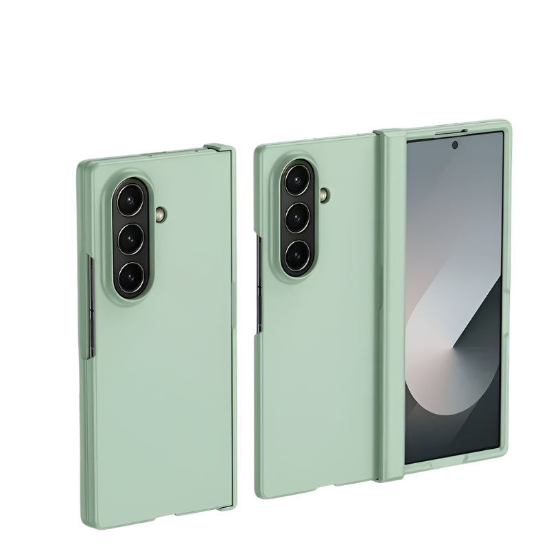 Full Coverage Hard Shell Case with Skin Texture for Samsung Galaxy Z Fold7