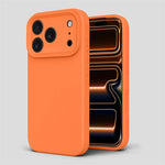 Liquid Silicone Camera Protection Case with Raised Lens Ring for iPhone 17 Series