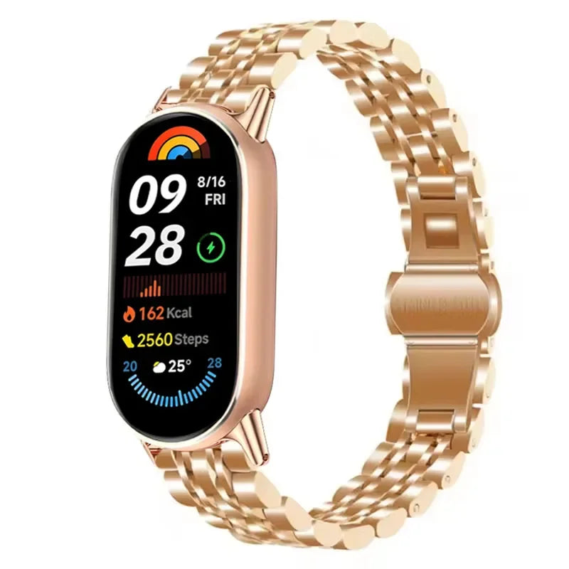 Elegant Metal Strap for Xiaomi Smart Band 10