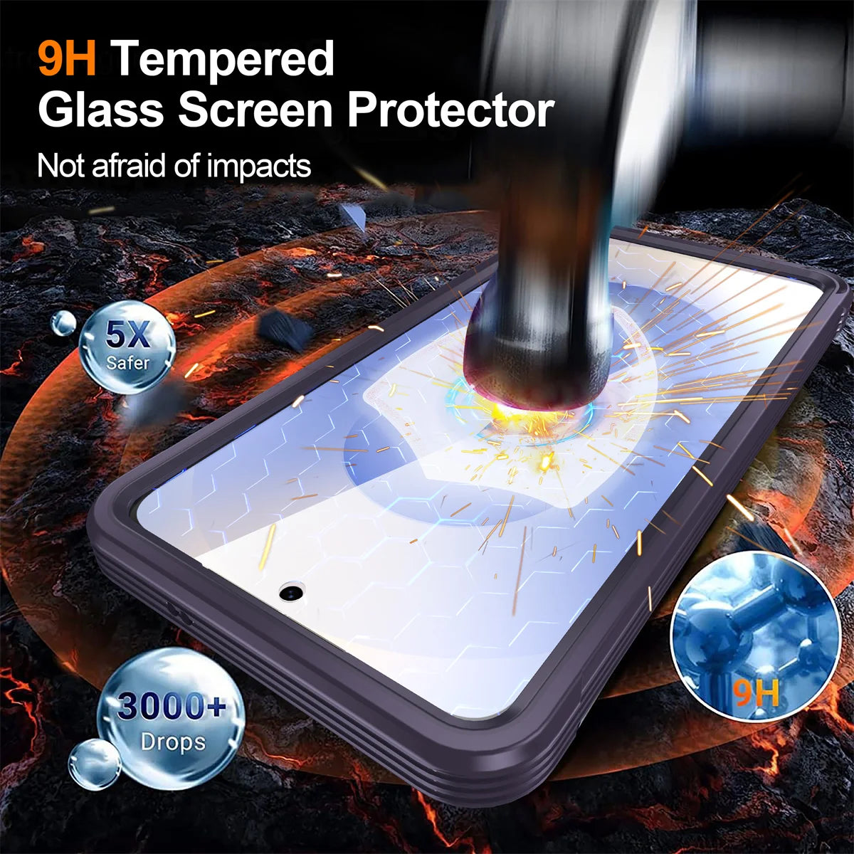 360° Magnetic Case for Samsung Galaxy S25 Edge