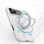 Shockproof Magnetic Case for iPhone 17 Series with 360° Rotating Ring Holder