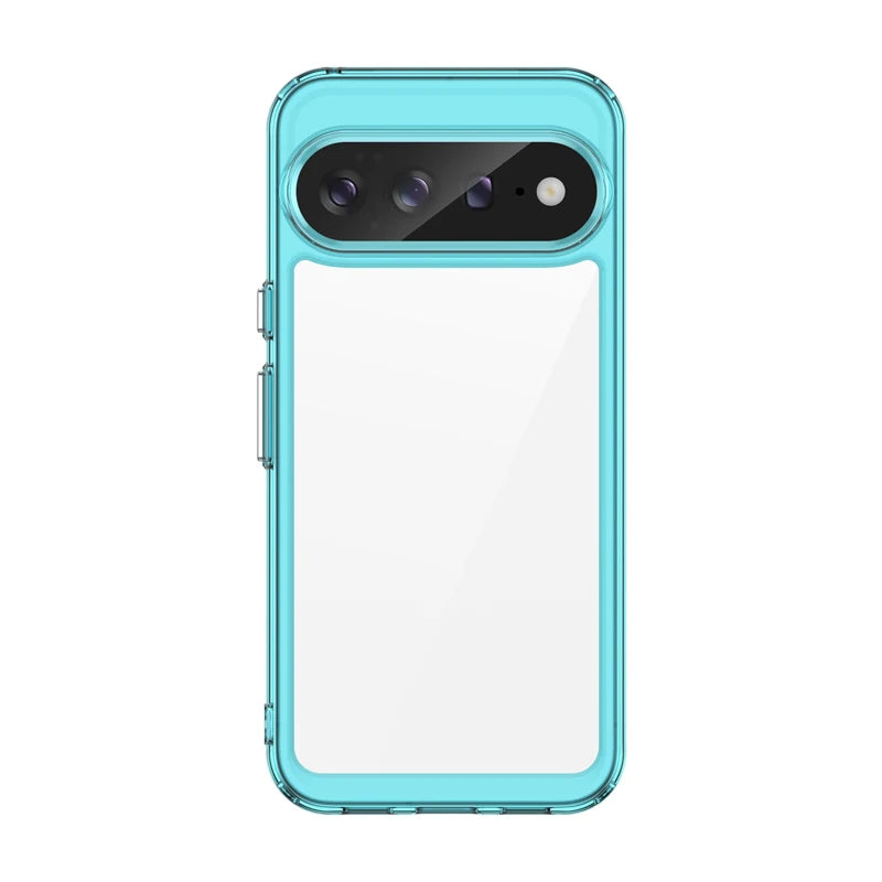 Clear PC Case with Soft TPU Edges for Google Pixel 11 Series