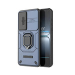 Military-Grade Armor Case with Slide Camera Cover and Kickstand for OnePlus Nord 5