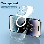 Slim Clear MagSafe Silicone Protective Case for iPhone 16 Series