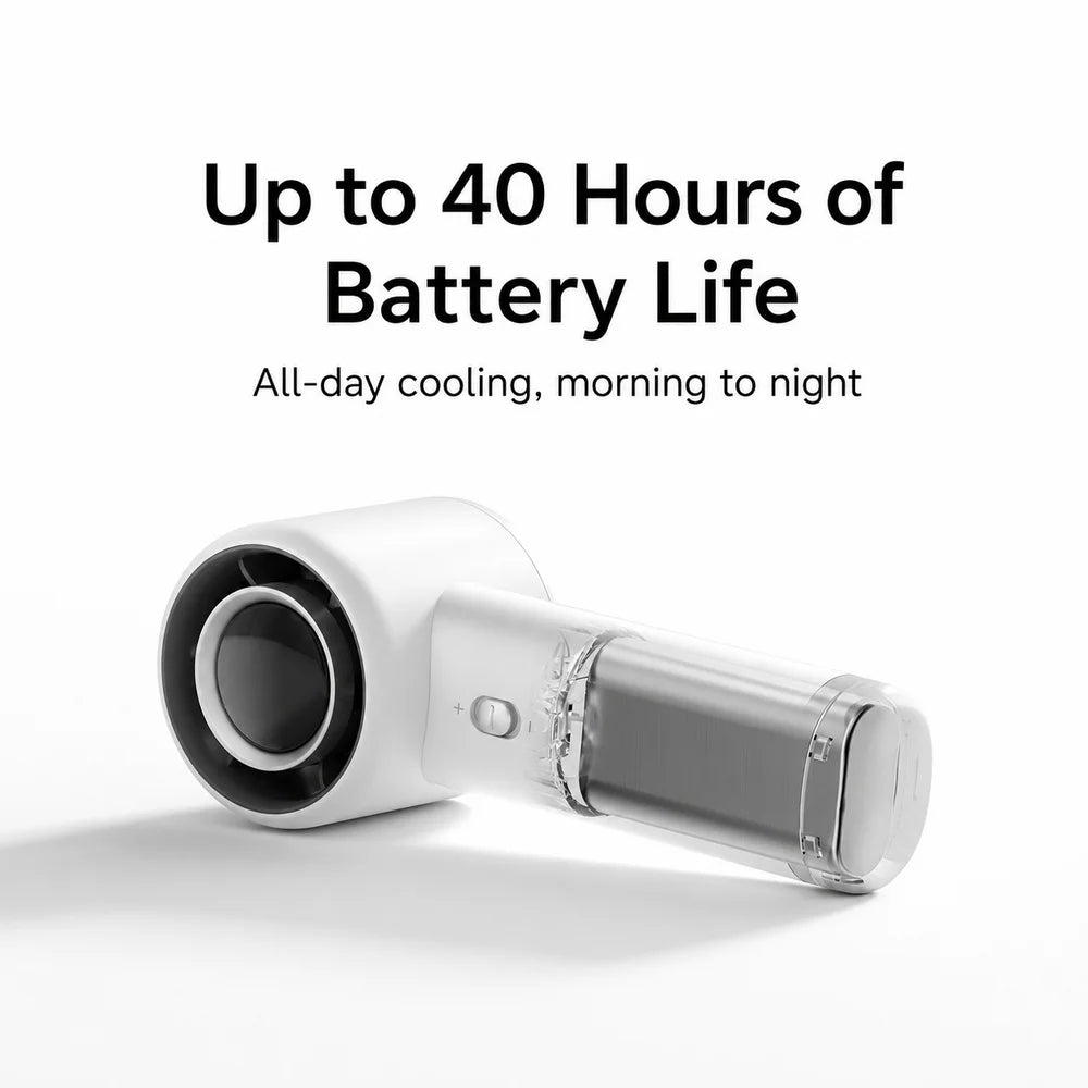 MIJIA Handheld Fan With 40-Hour Battery