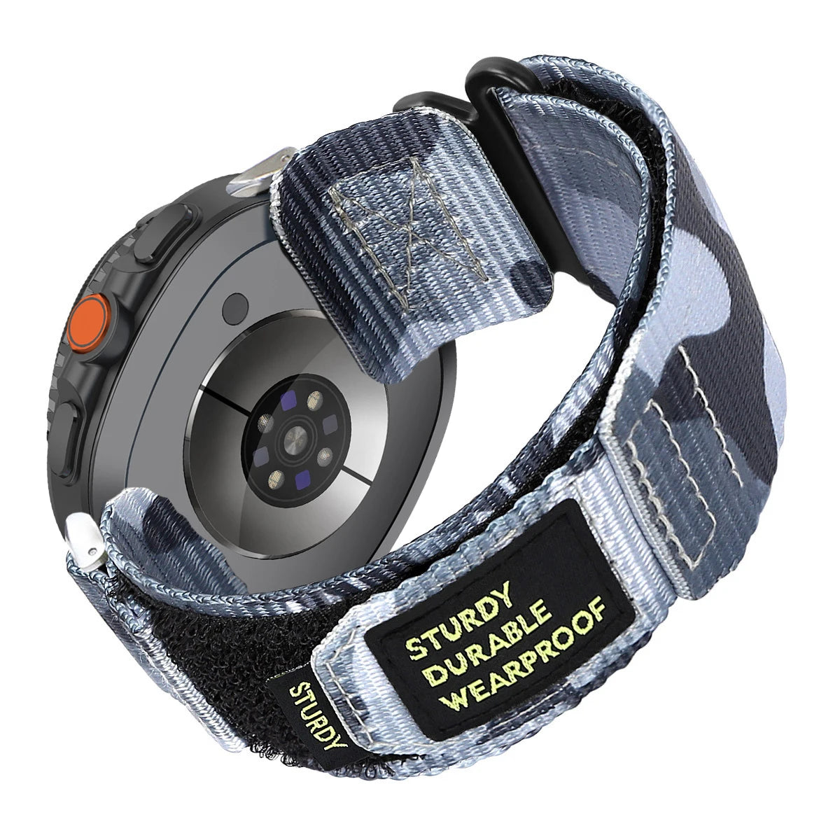 Breathable Sport Nylon Watchband for Samsung Galaxy Watch 8 & Galaxy Watch 8 Classic