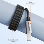 CABLETIME USB-C to USB-B Printer Cable