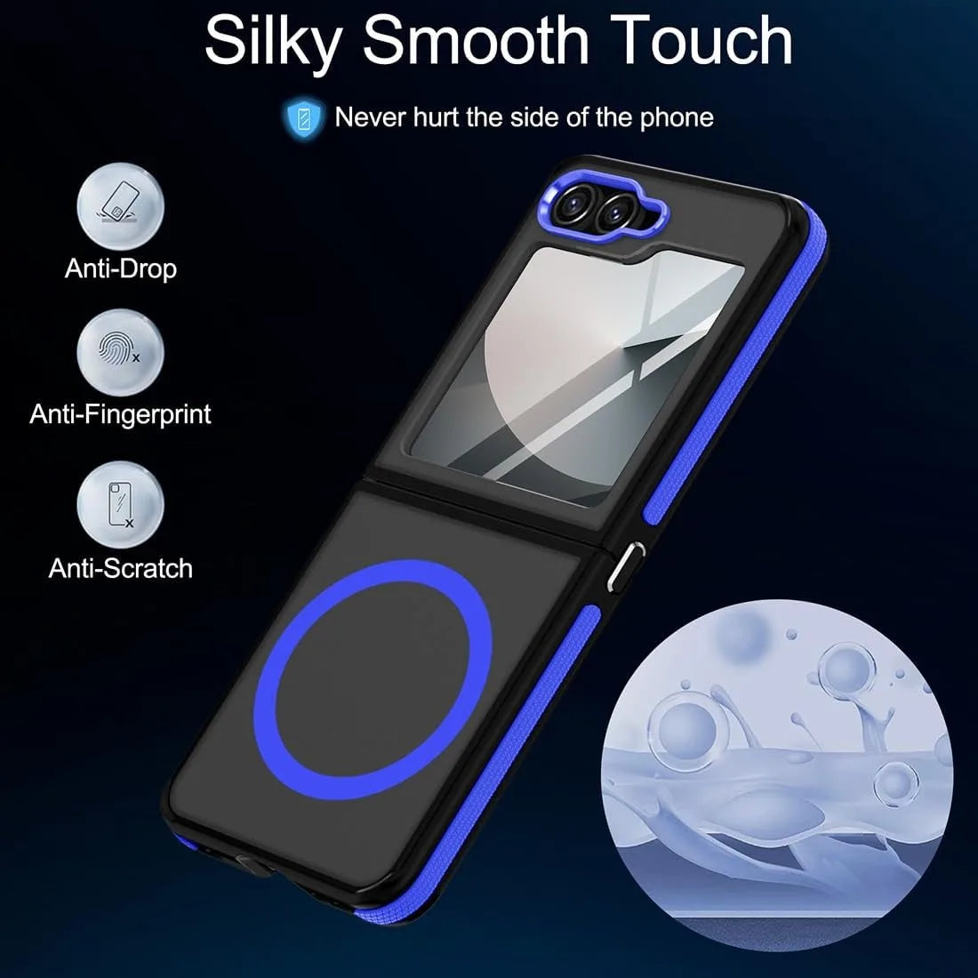 Samsung Galaxy Z Flip 5 Magnetic Matte Armor Case