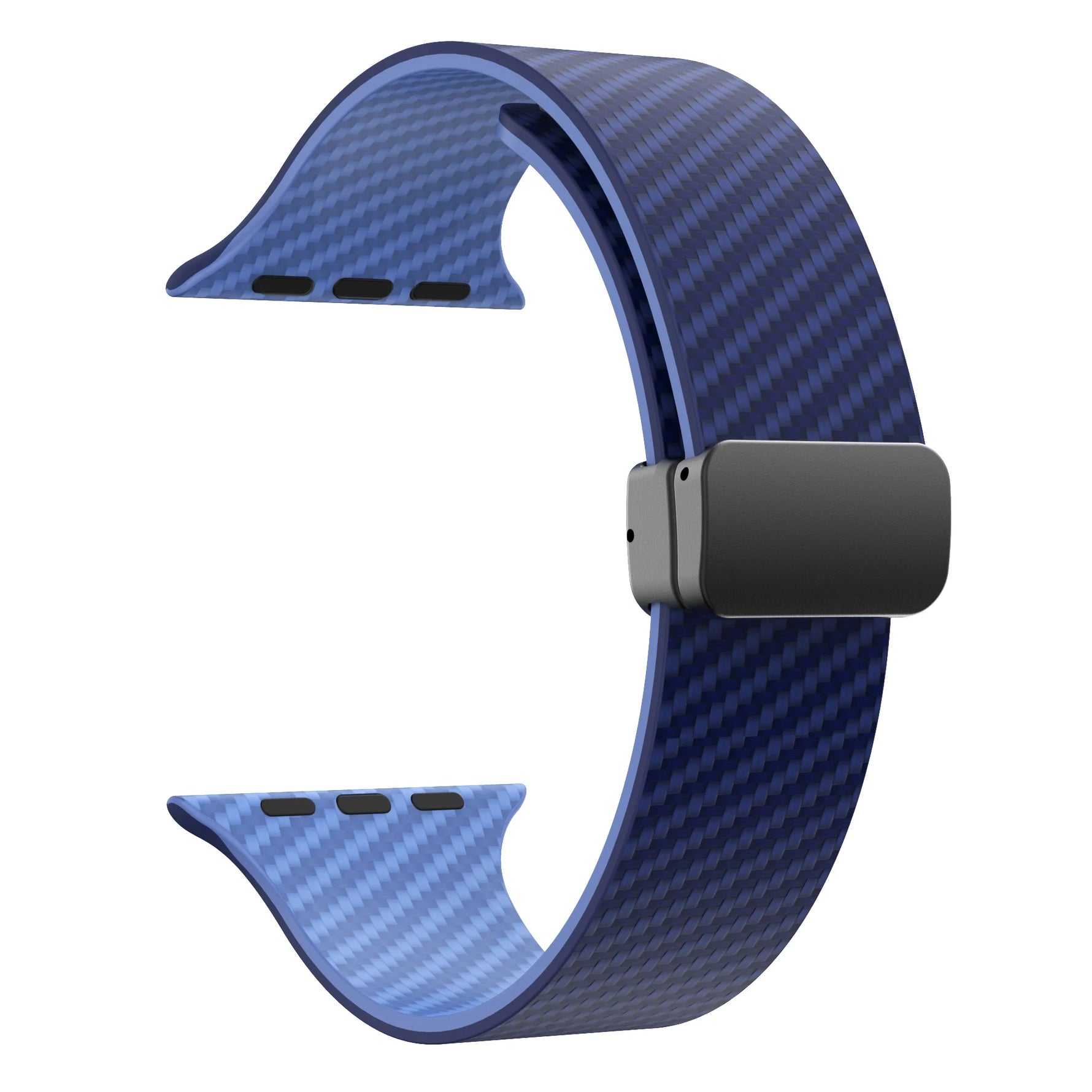 Carbon Fiber Pattern Magnetic Strap for Apple Watch