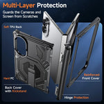 Heavy-Duty Magnetic Case with Kickstand for Samsung Galaxy Z Fold 8