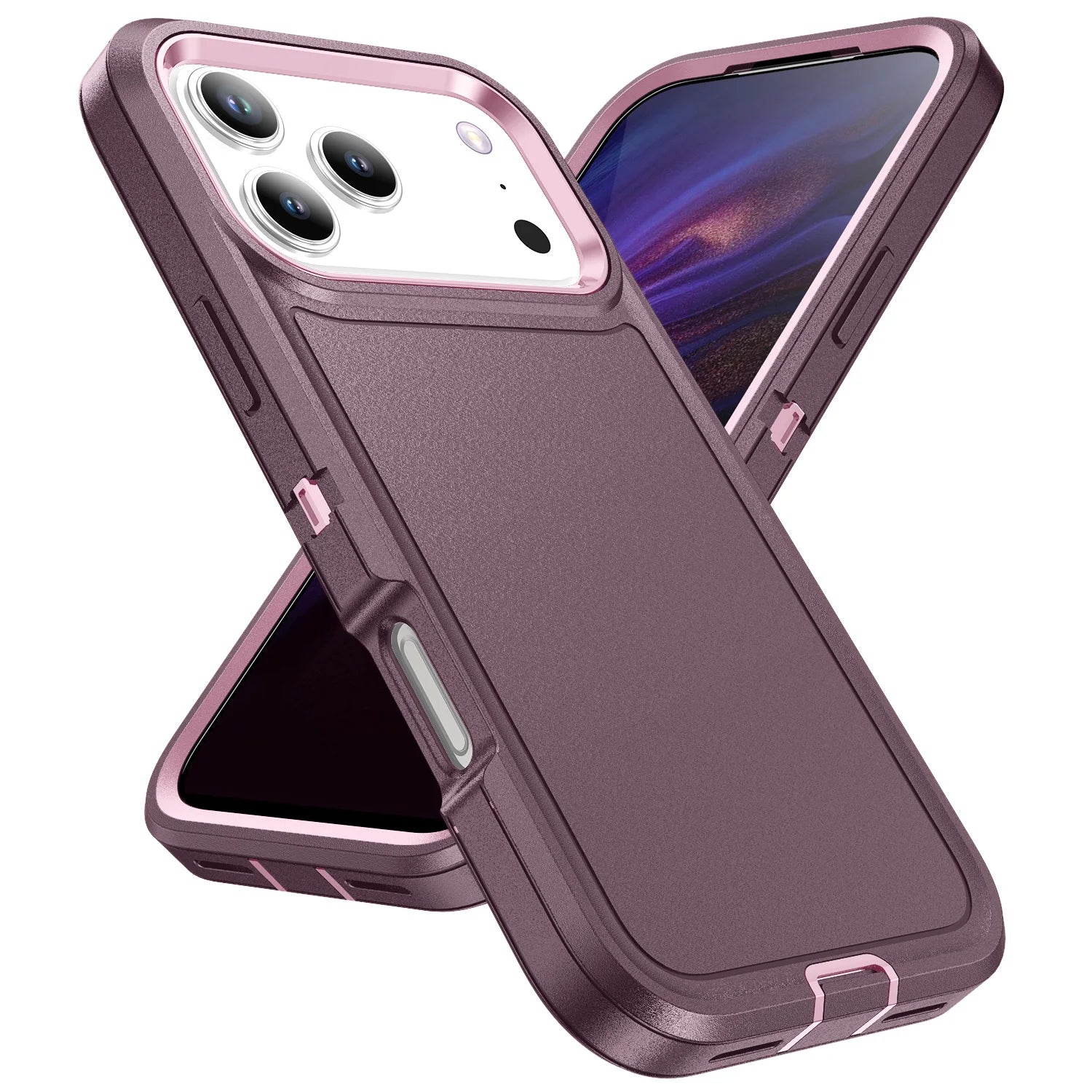 Shockproof Heavy-Duty Armor Case for iPhone 17 Series