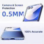 Shockproof Clear PC Case for Samsung Galaxy Z Flip 7