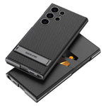 Business Premium PU Leather Flip Case for Samsung Galaxy S23 Ultra