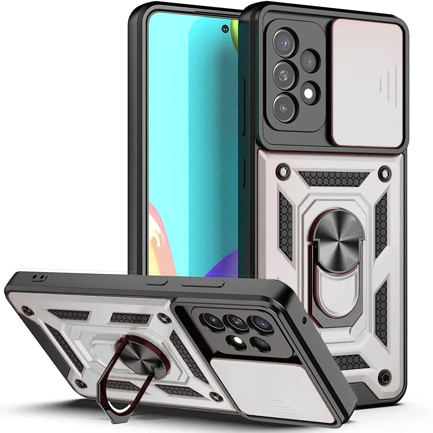 Shockproof Magnetic Armor Case for Samsung Galaxy S24 Ultra