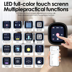 Siindoo JH-ANC930Plus Active Noise Cancelling Headphones with LED Screen