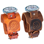 Genuine Leather Watch Band with Metal Buckle for Samsung Galaxy Watch 9