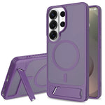 Anti-Fingerprint Hybrid Case with Stand for Samsung Galaxy S26 Series