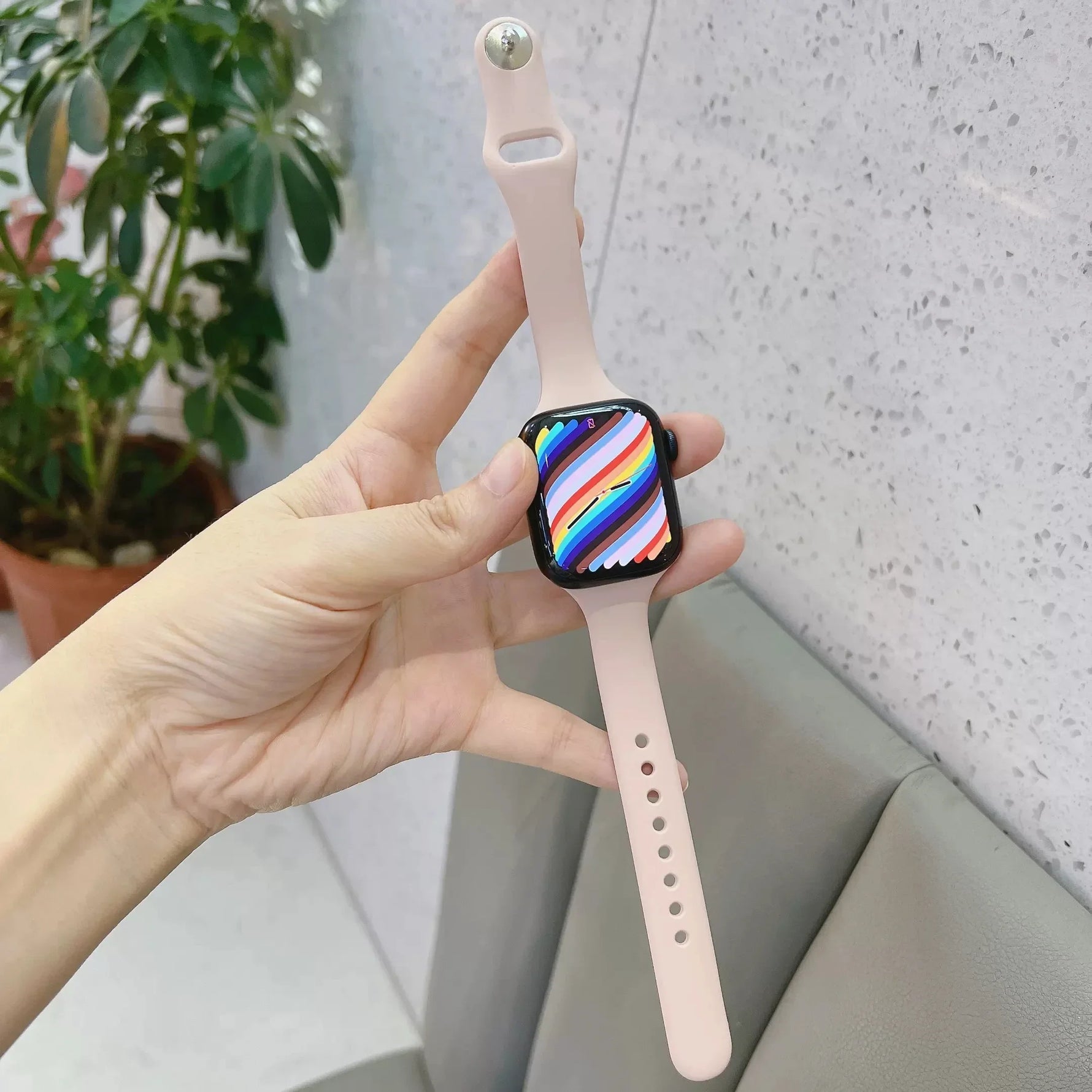 Slim Sport Silicone Band for Apple Watch