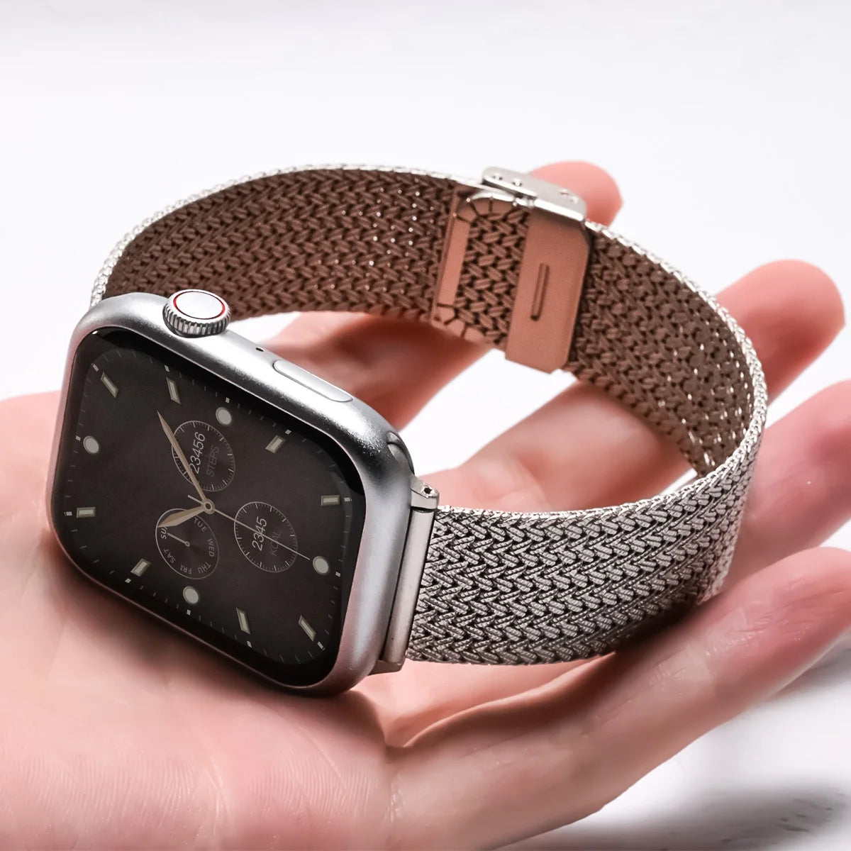 Men's Metal Link Strap for Apple Watch